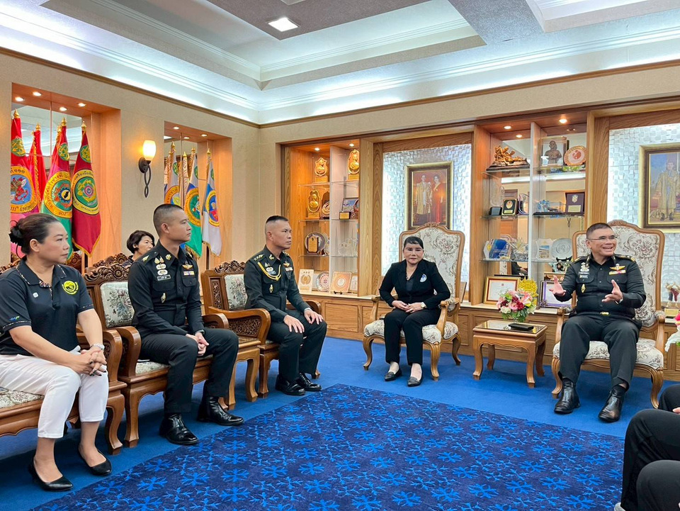 สมาคมสื่อมวลชนท่องเที่ยวราชบุรี ร่วมยินดี "พลโทธีรพล ศรีเกษม" นั่งเก้าอี้เจ้ากรมการทหารช่างคนใหม่