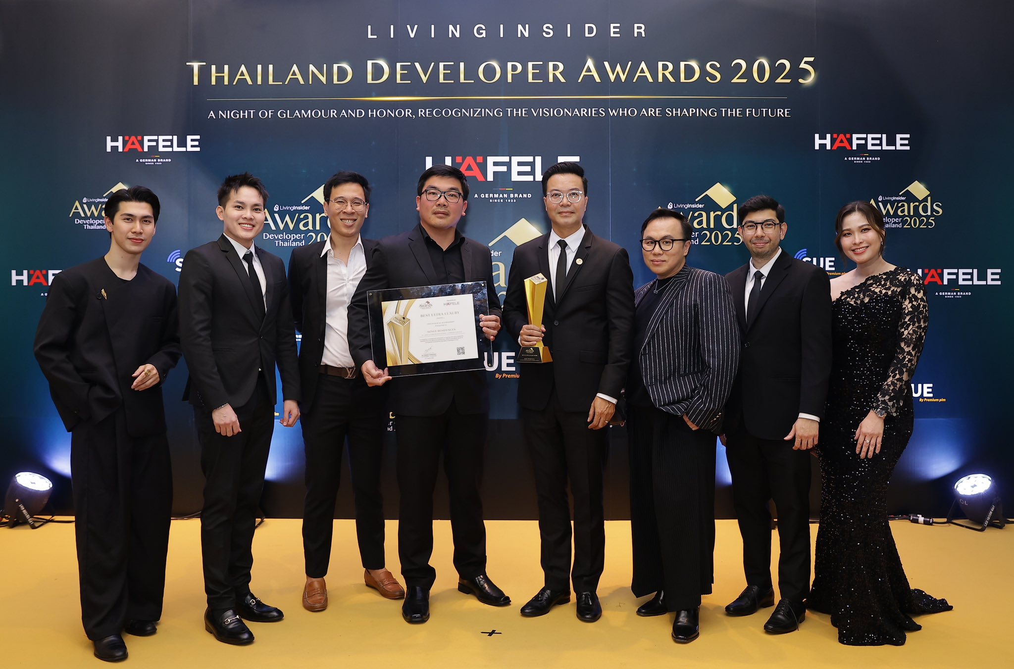 SC Asset คว้ารางวัล ‘Best Ultra Luxury Awards’ บนเวที Livinginsider 2025 การันตีซันเล เรสซิเดนเซส