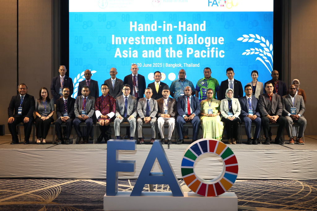 FAO จัดประชุมหาจุดเปลี่ยนการลงทุนด้านเกษตรและอาหารในเอเชียและแปซิฟิก