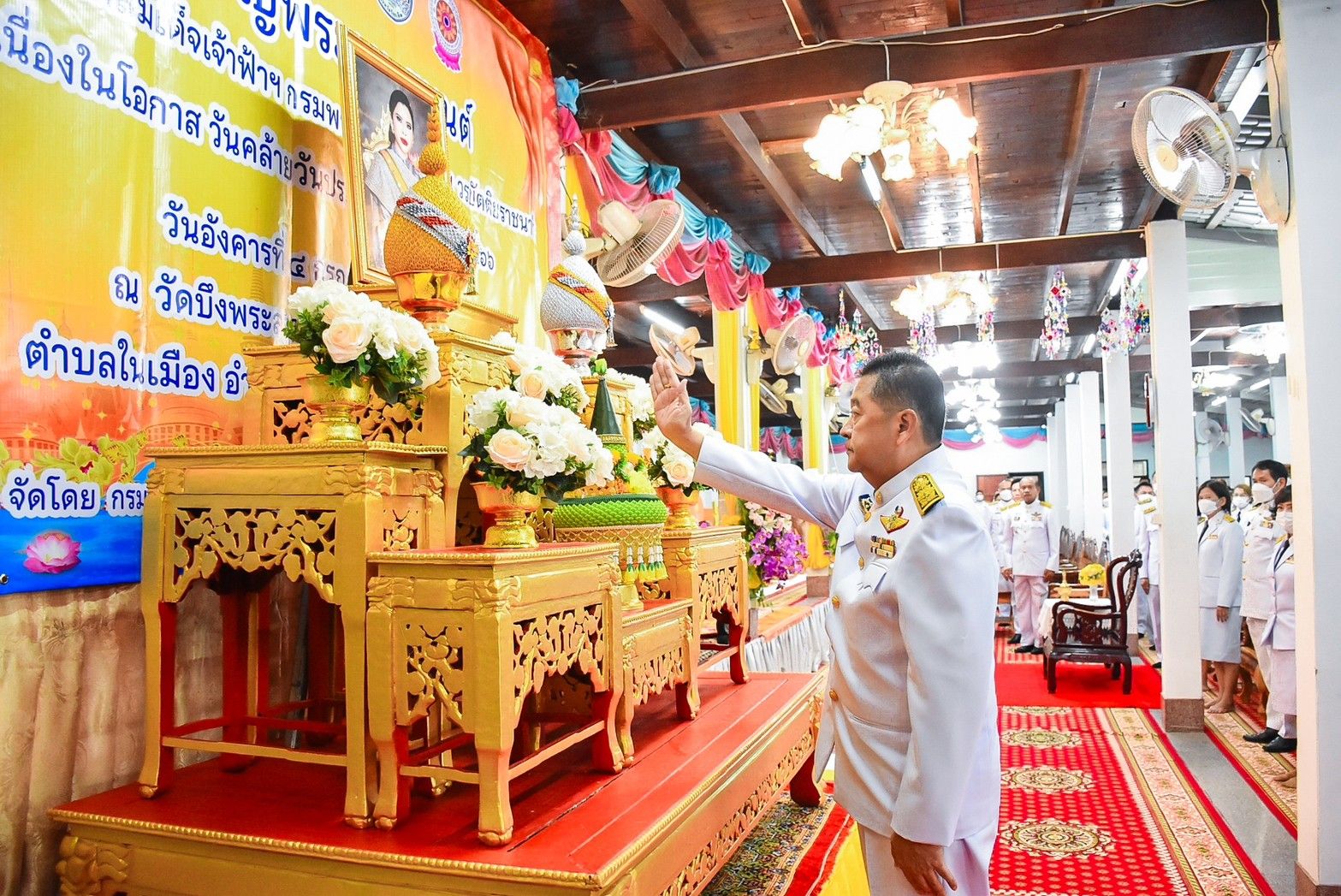 ร้อยเอ็ด จัดพิธีเจริญพระพุทธมนต์ โครงการเฉลิมพระเกียรติ สมเด็จเจ้าฟ้าฯ กรมพระศรีสวางควัฒน วรขัตติยราชนารี