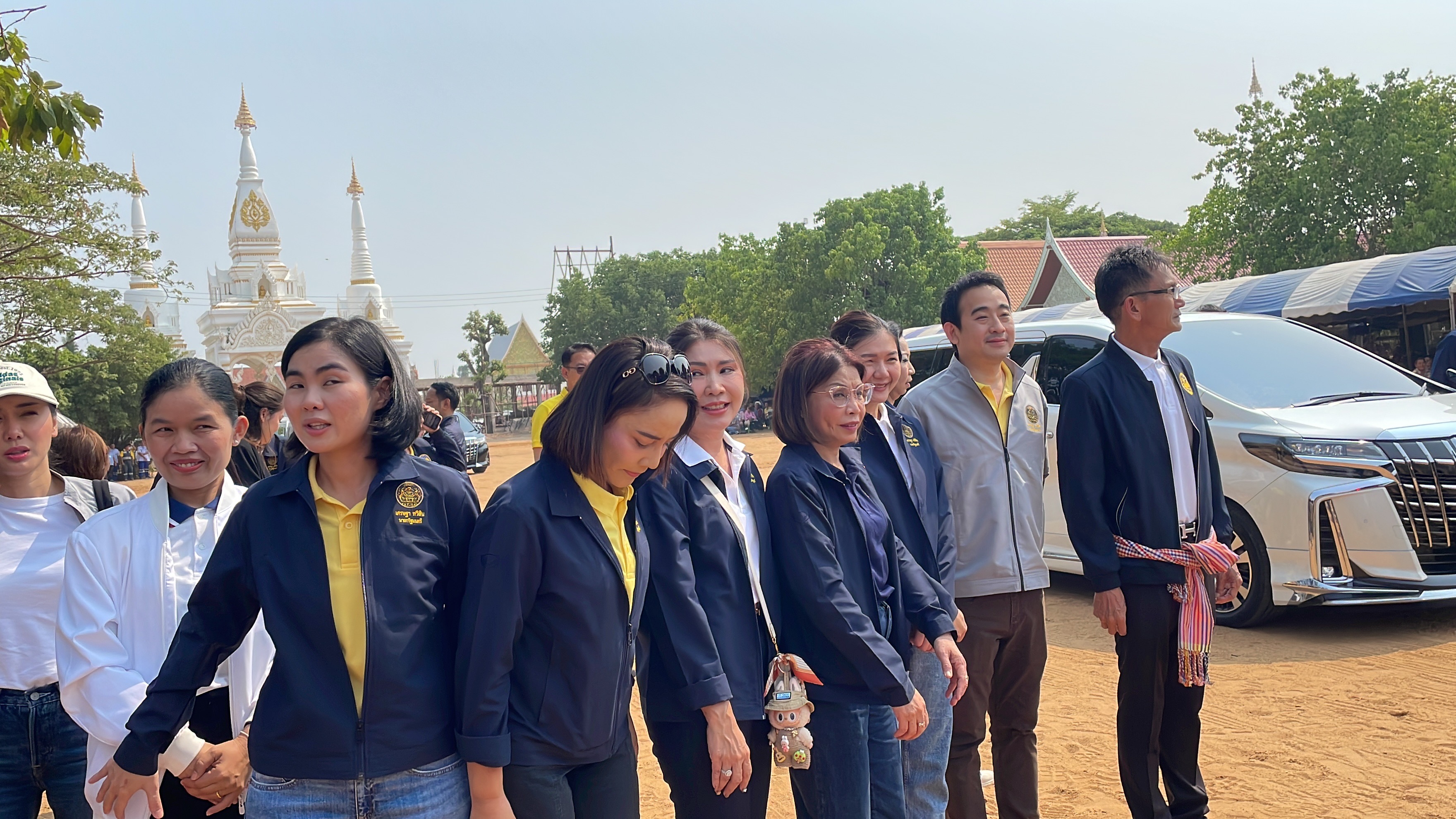 "สุภาพร" สส.ยโสธร  ไทยสร้างไทย โผล่ต้อนรับ "เศรษฐา" ที่ร้อยเอ็ด