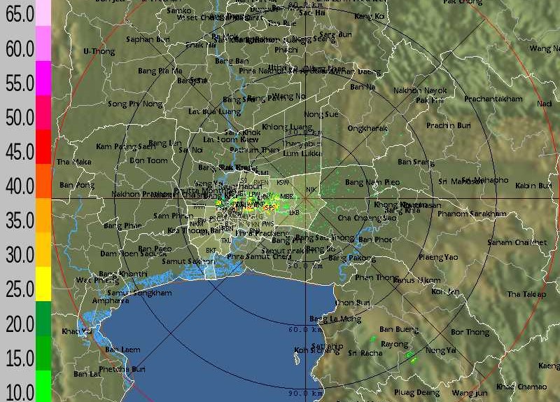 ฝนมาแล้ว! ตกเล็กน้อยสลับปานกลางกระจายหลายเขต เตือน! อาจตกหนัก ลมแรง มีลูกเห็บ 