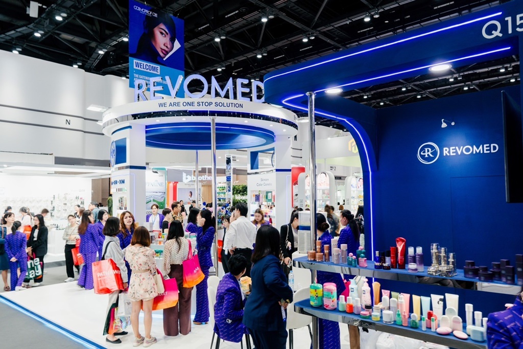 REVOMED GROUP โชว์ศักยภาพความเป็นโรงงาน OEM, ODM ระดับโลก ในงาน “Cosmoprof CBE ASEAN 2024”