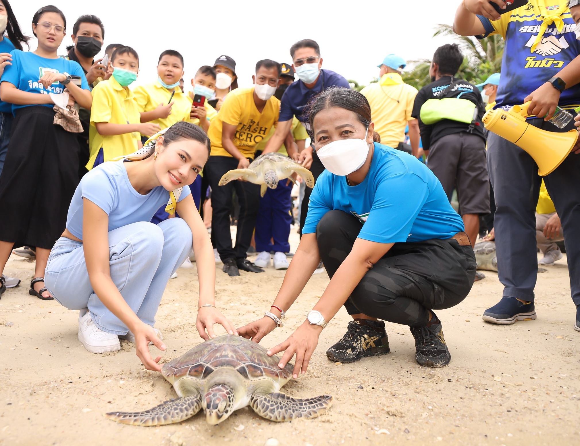 “พะงัน” แสดงจุดยืน “Only One Earth” วันสิ่งแวดล้อมโลก