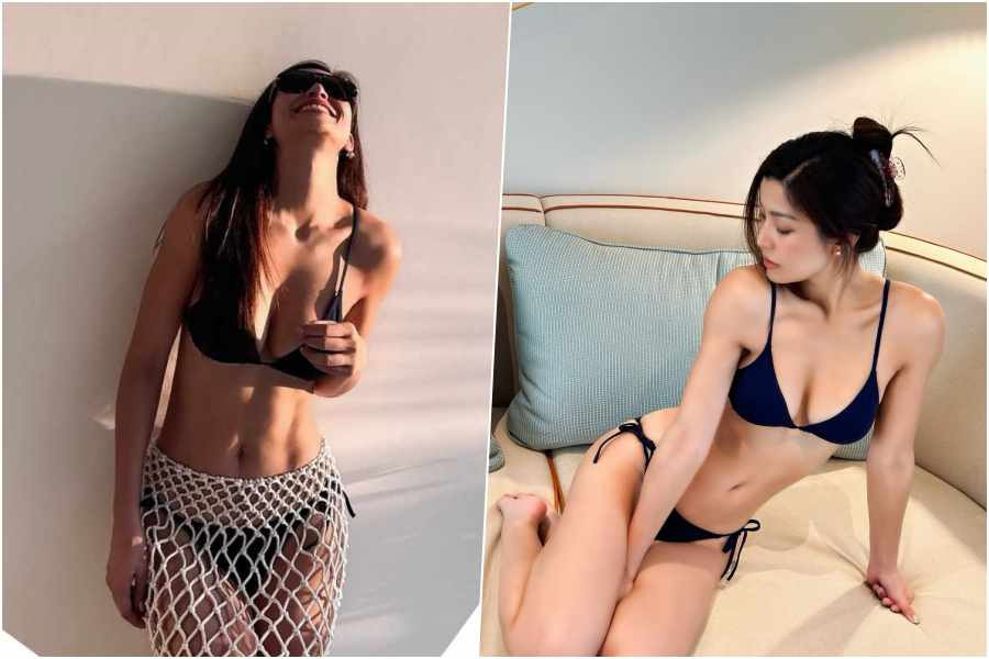 สวยหรูดูแพงสะกดทุกสายตา! "เอมมี่ มรกต" อวดหุ่นแซ่บในบิกินีตัวจิ๋วสุดเซ็กซี่