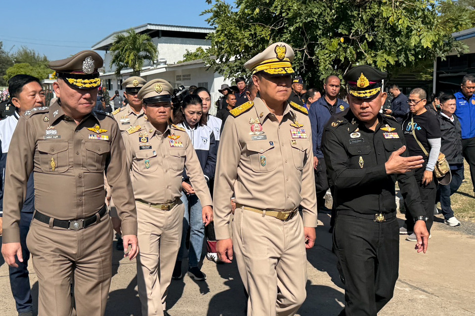 “อนุทิน” เป็นประธานพิธีสดุดีและส่งศพ 2 ทหารกล้า ร.23 พัน.3 พลีชีพชายแดนไทย–กัมพูชา กลับสู่มาตุภูมิอย่างสมเกียรติ