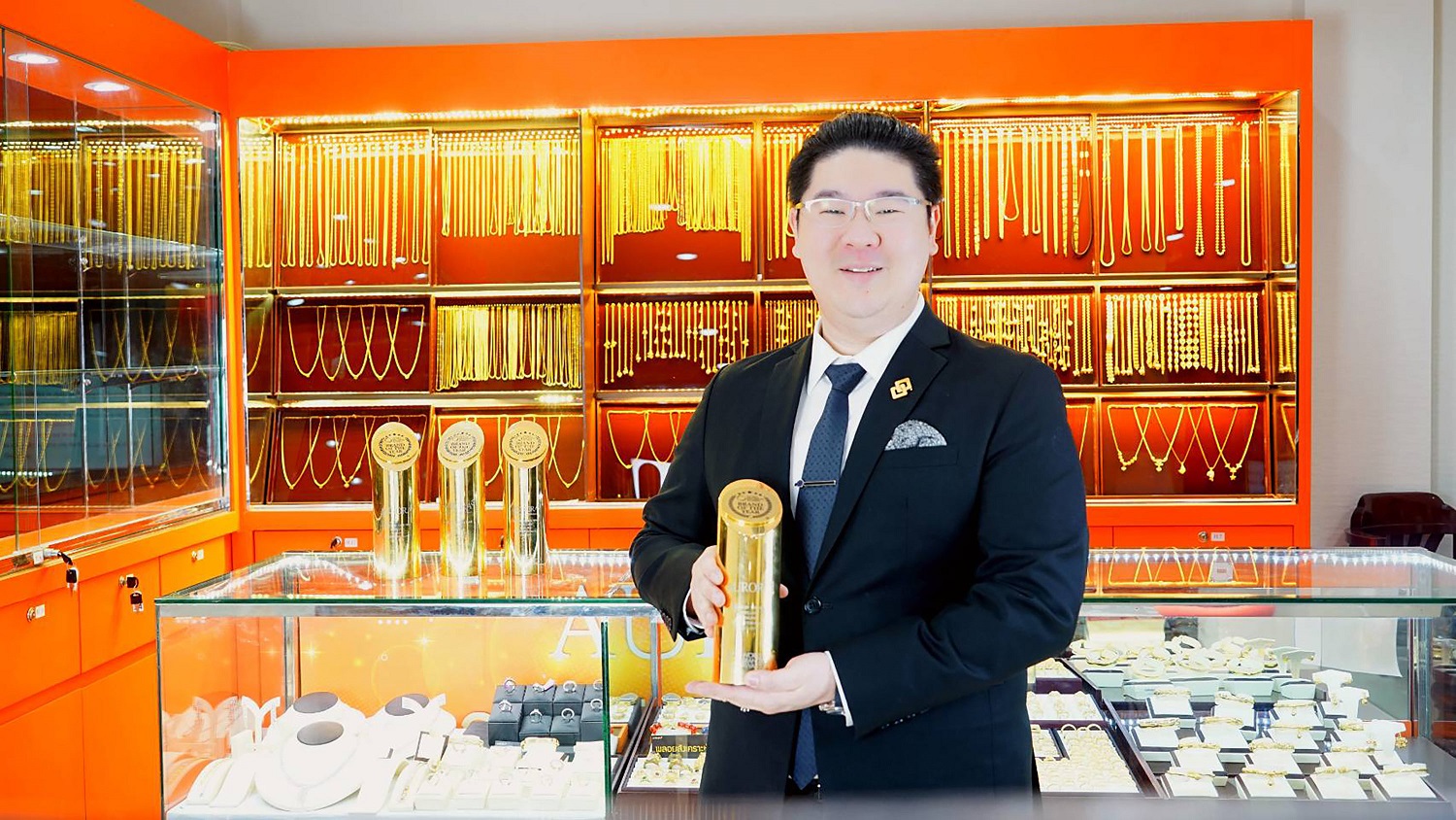 “ออโรร่า" คว้ารางวัล World Branding Awards 5 ปีซ้อน ตอกย้ำร้านทองแท้คุณภาพโลก
