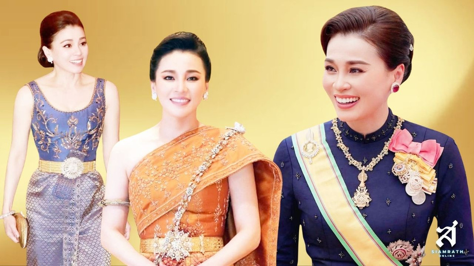 งามสง่าคู่แผ่นดิน ..  “สมเด็จพระนางเจ้าสุทิดาฯ” กับการสืบสานชุดไทยพระราชนิยม