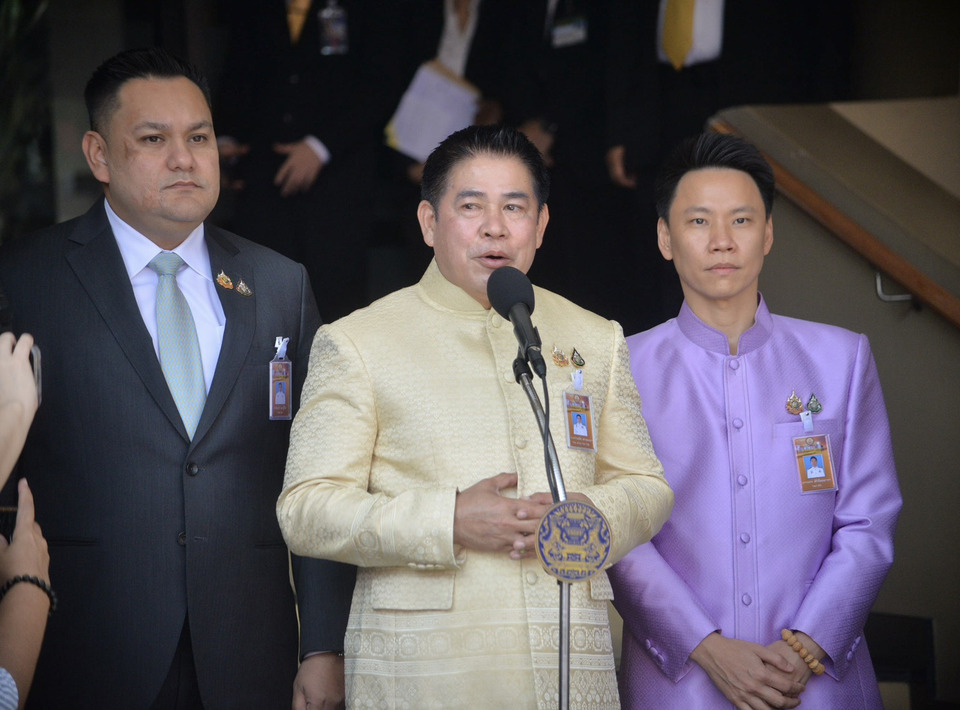 “ธรรมนัส” แจงปมเอี่ยวสแกมเมอร์ ลั่นมีตังค์ก่อนเล่นการเมือง ลั่นไม่ทำธุรกิจสีเทา ป้องขออย่ากล่าวหา “เบน สมิธ”