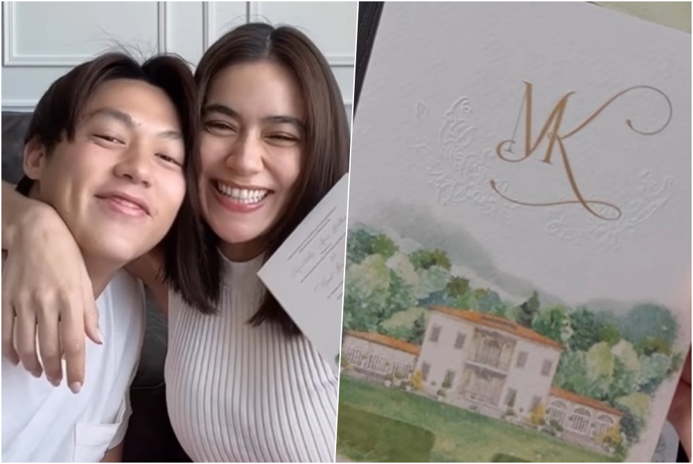 "คิมเบอร์ลี่-หมาก" อวดการ์ดแต่งงานสวยหรูโรแมนติก