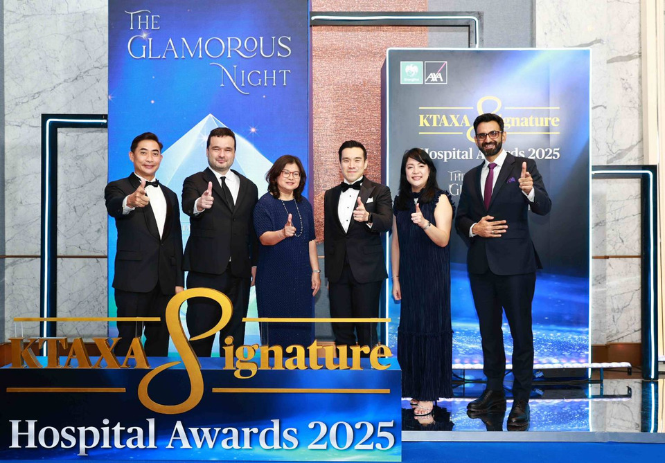 กรุงไทย - แอกซ่า ประกันชีวิต จัดงานมอบรางวัล “KTAXA Signature Hospital Awards 2025"เชิดชูเกียรติแก่พันธมิตรรพ.คู่สัญญาจากทั่วปท.