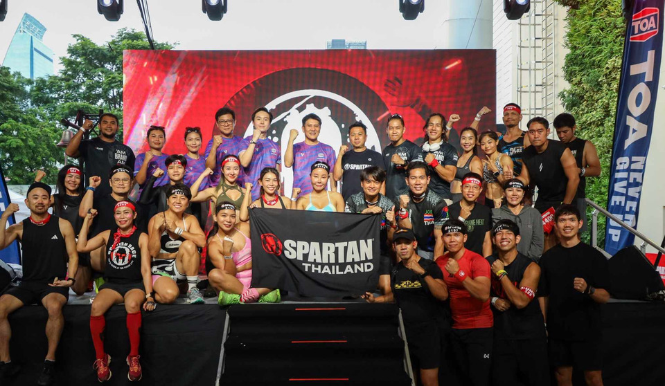 ครั้งแรกในไทย! TOA x SPARTAN ยกเทศกาลวิ่งวิบากลิขสิทธิ์ระดับโลกบุกกรุงฯ พร้อมความพร้อมสู่ "TOA SPARTAN BKK CHALLENGE 2025"!