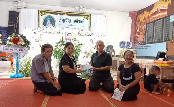 อสม. ชุมชนมณีไพรสณฑ์ เป็นเจ้าภาพร่วมงานอภิธรรมศพ "นางอัญชัญ" อสม.ชุมชนประชารักษ์