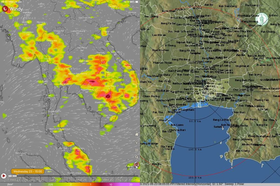 กทม.เช้าร้อนมาก แดดจัด ลุ้น!บ่าย-ค่ำฝนฟ้าคะนอง 