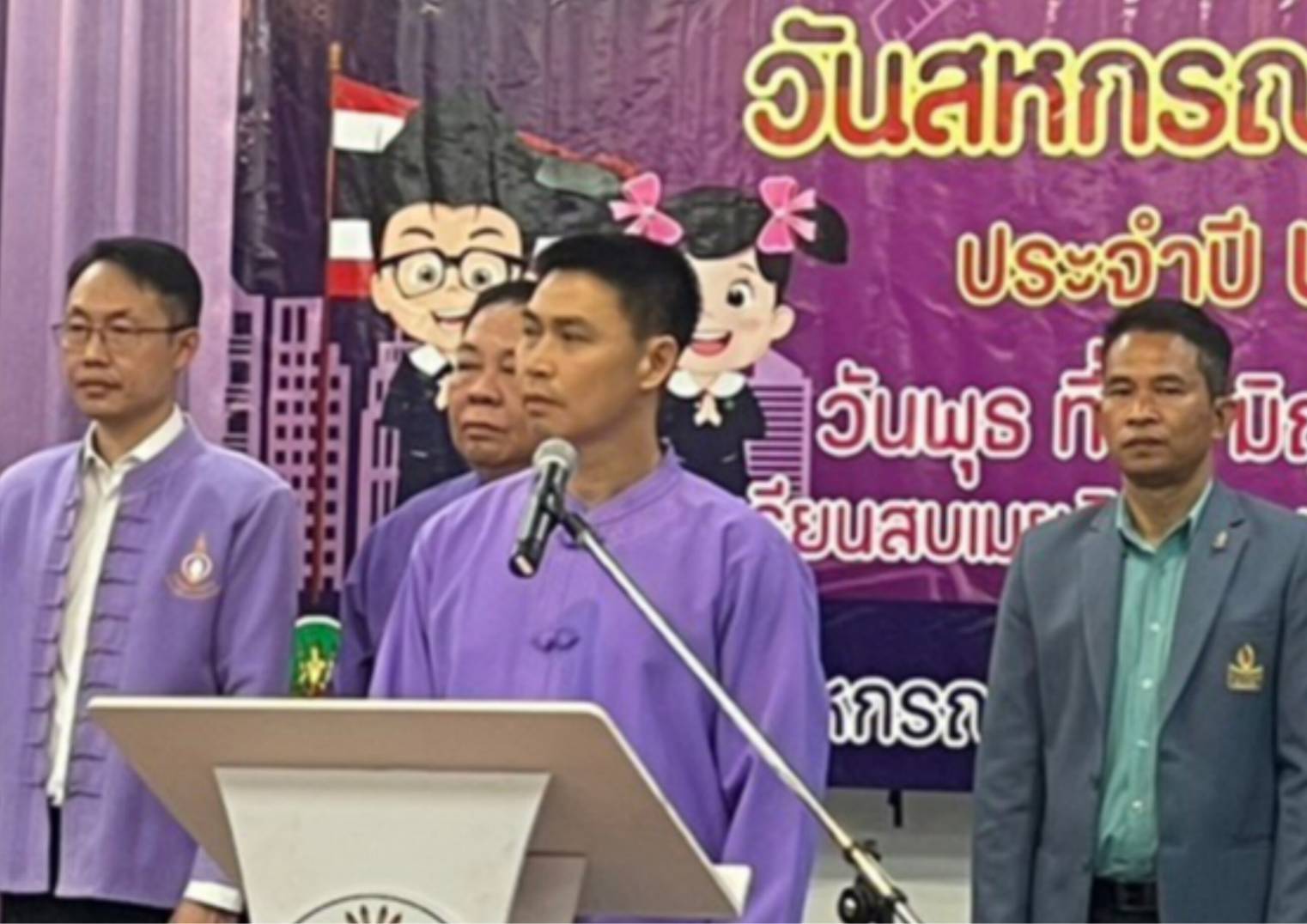นายอำเภอสบเมย  ประธานเปิดวันกิจกรรมสหกรณ์นักเรียน ประจำปี  2566