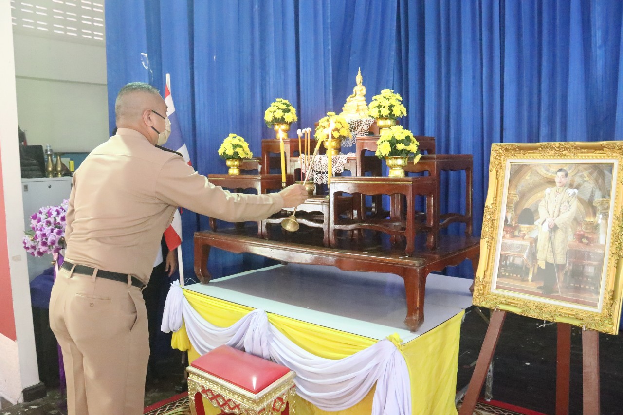 โรงเรียนสัตหีบกองเรือยุทธการพิธีไหว้ครูแสดงมุทิตาจิตพร้อมมอบทุนเรียนดีประจำปี2563 