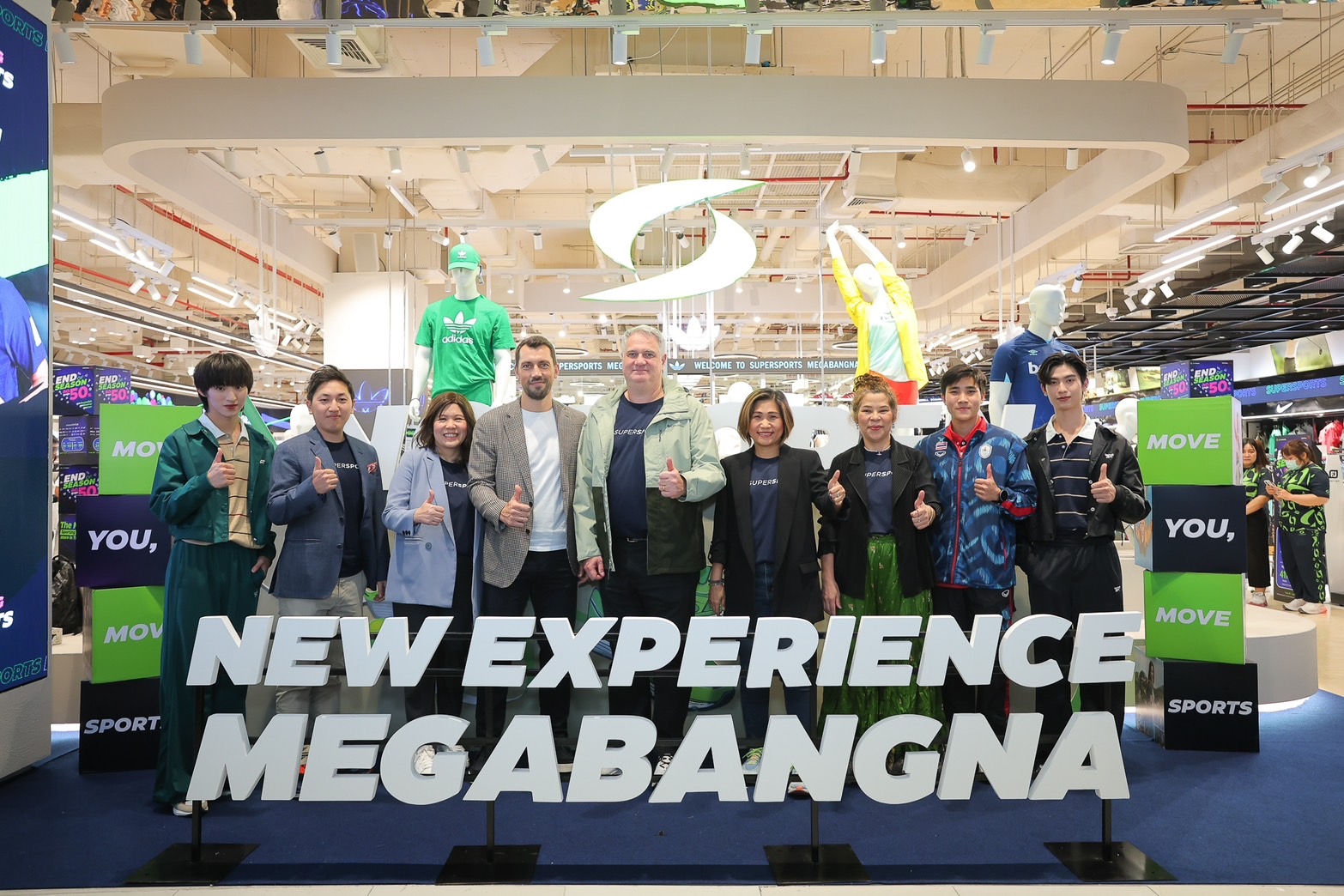 ฉลองรูปโฉมใหม่ โลเคชั่นใหม่ Supersports Megabangna จัดโซนใหม่ครบครันเอาใจสายกีฬาทุกประเภท