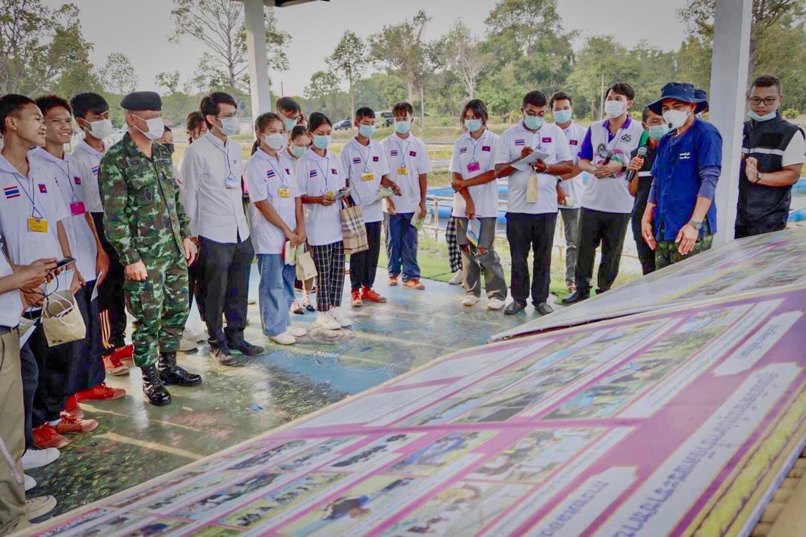 สุรินทร์ กองกำลังสุรนารี ขยายผลโครงการด้านการเกษตรสู่หมู่บ้านเข้มแข็งคู่ขนานตามแนวชายแดนไทย-กัมพูชา