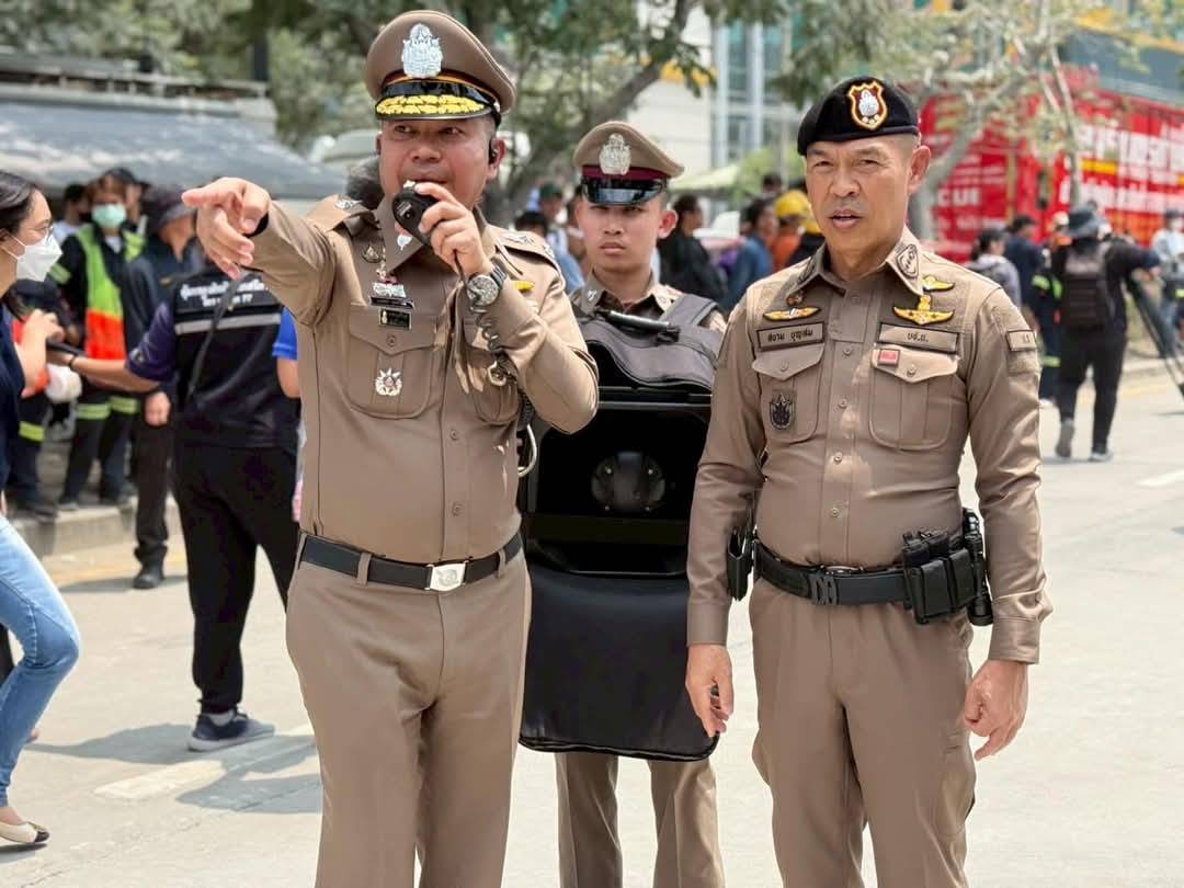 “ผบ.ตร.”ย้ำทุกหน่วยเร่งช่วยปชช.เหตุแผ่นดินไหว คุมเข้มอาชญากรรม-ป้องกันมิจฉาชีพซ้ำเติมทุกรูปแบบ
