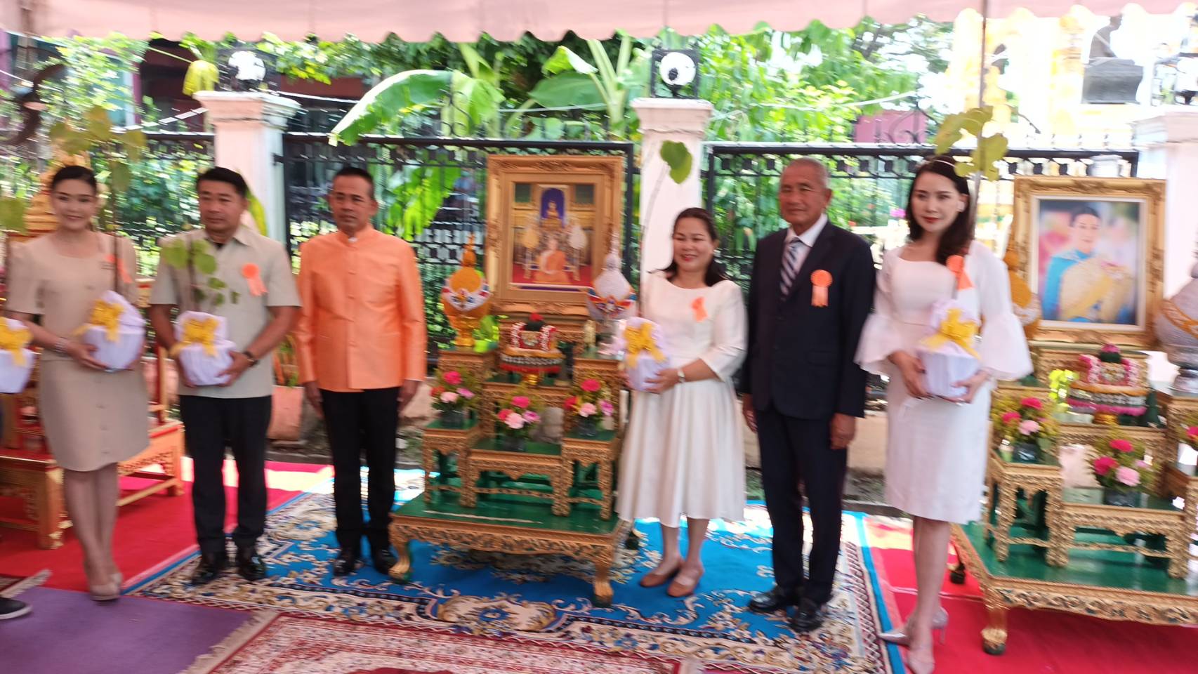 มูลนิธิมิราเคิลฯ และสวนนงนุชพัทยามอบต้นพระศรีมหาโพธิ์ ให้กระทรวงวัฒนธรรมถวายวัดเป็นพุทธบูชา