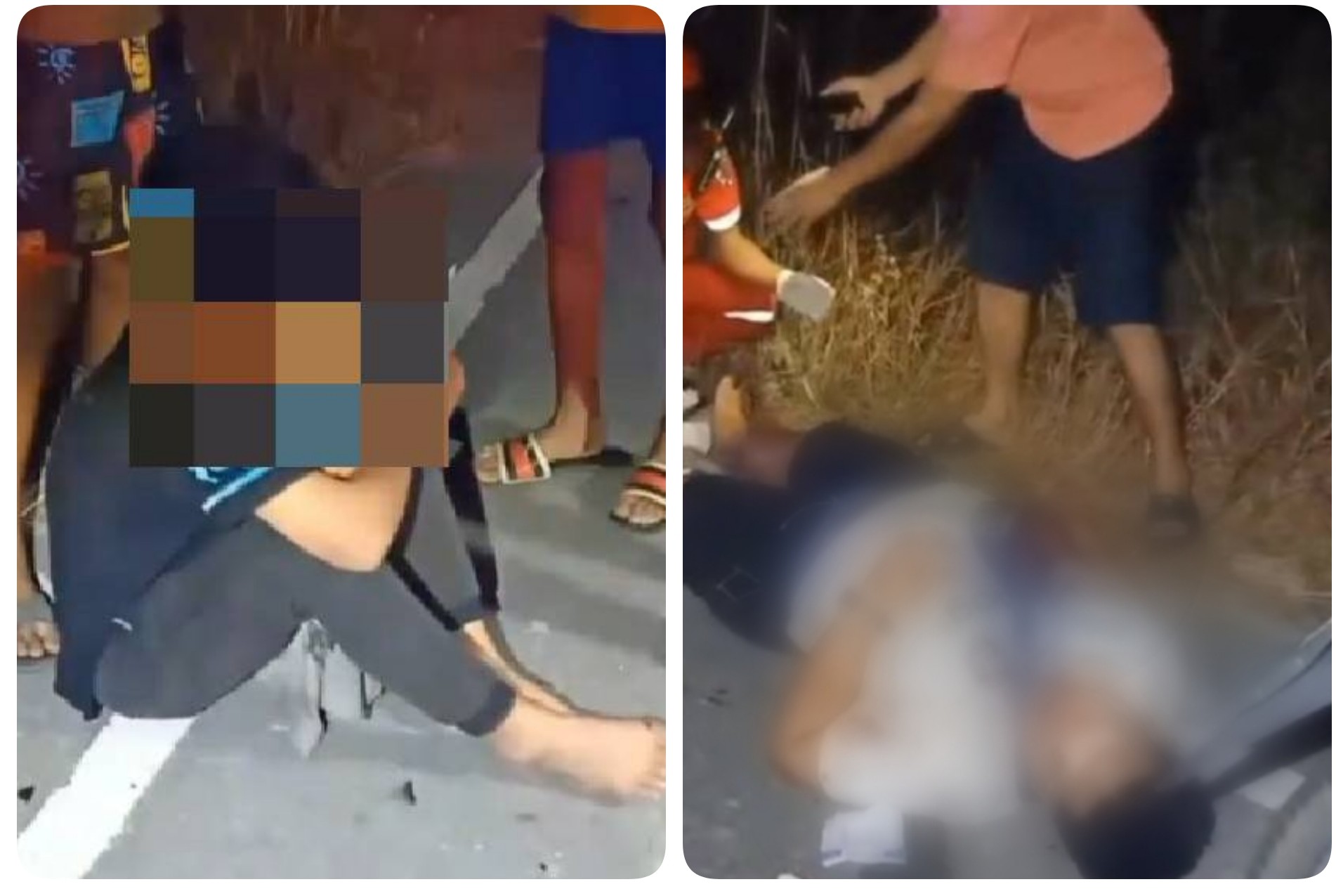 เด็กแว้นรวมตัว ซิ่งแข่งรถ​ ชนจยย.ชาวบ้านบาดเจ็บ 