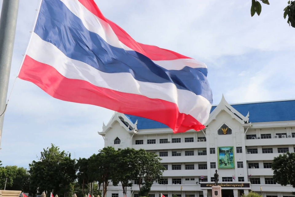 ธงไตรรงค์โบกสะบัด! กาญจนบุรีร่วมรำลึกวันพระราชทานธงชาติไทย ย้ำความภาคภูมิใจ