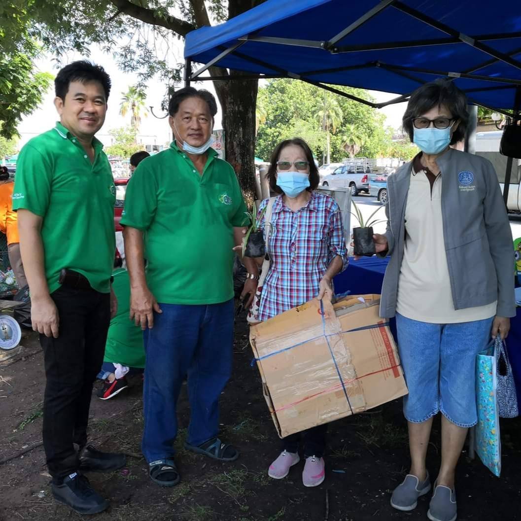 เทศบาลเมืองฉะเชิงเทรารณรงค์คัดแยกขยะจัดตลาดนัดรีไซเคิล และธนาคารประกันชีวิตเพื่อเมืองน่าอยู่