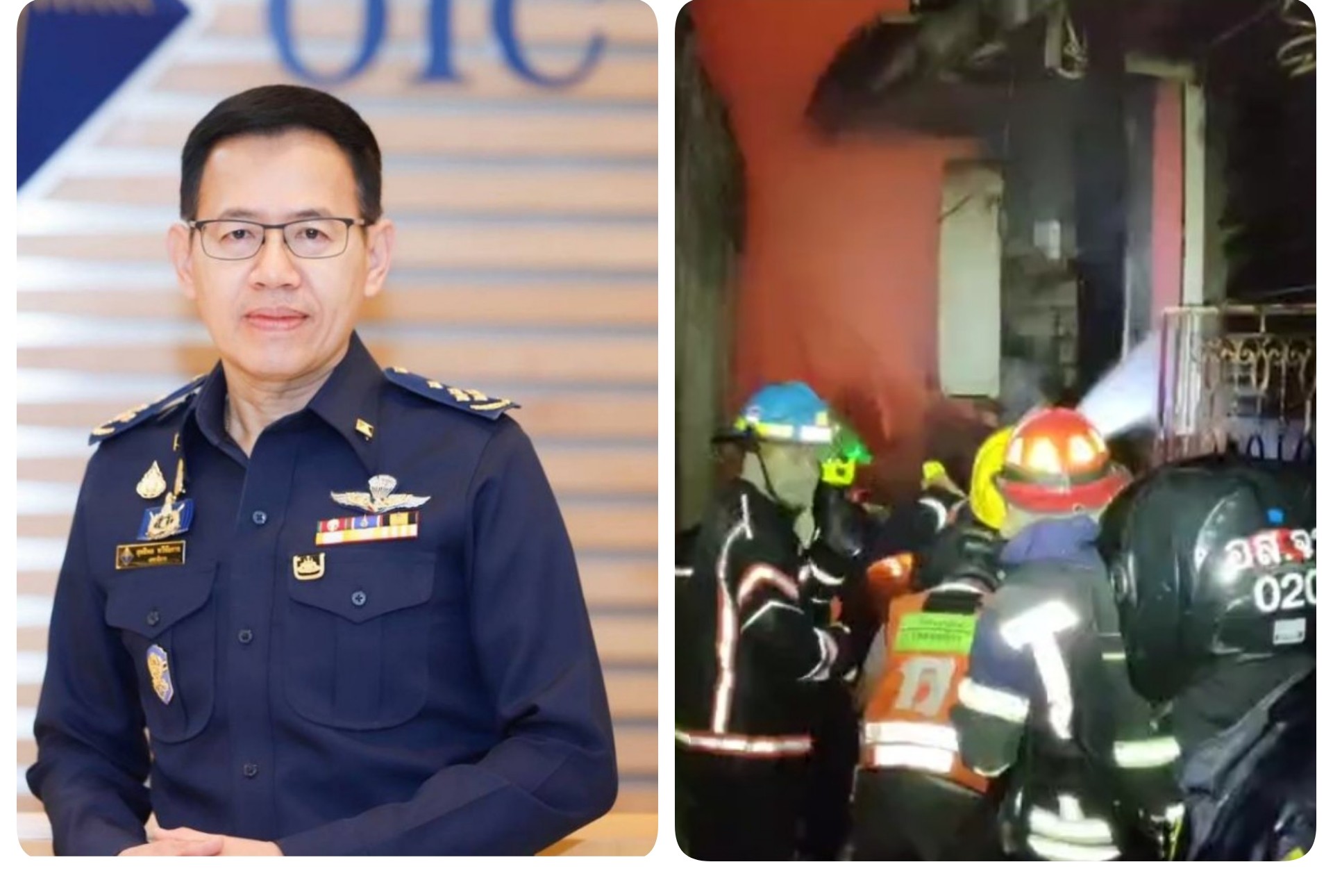คปภ. เข้าช่วยเหลือประชาชนด้านการประกันภัย กรณีไฟไหม้ชุมชนแออัดดับคากองเพลิง 3 ศพ
