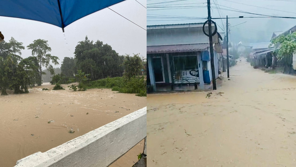 ฝนถล่มเชียงของ-เทิง น้ำป่าซัดท่วมหลายพื้นที่ ถนนบางสายตัดขาด รถเล็กผ่านไม่ได้ เร่งช่วยเหลือประชาชน