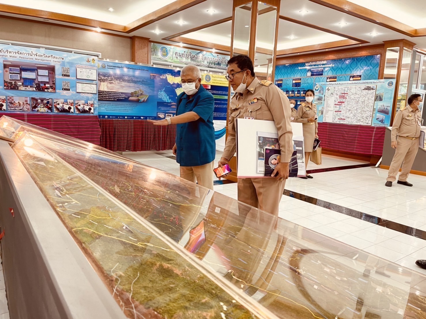 “เลขาธิการ กปร.” ประชุมเตรียมความพร้อมถวายรายงาน “กรมสมเด็จพระเทพฯ”  ในการเสด็จพระราชดำเนินทรงเยี่ยมราษฎรชาวศรีสะเกษ  