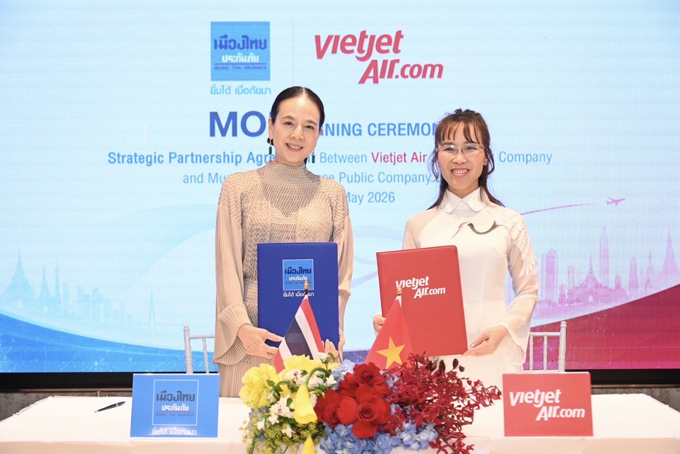 เมืองไทยประกันภัย ลงนาม MOU ร่วมกับ Vietjet Group ยกระดับความร่วมมือทางธุรกิจ พร้อมเชื่อมโยงกีฬา ไทย-เวียดนาม