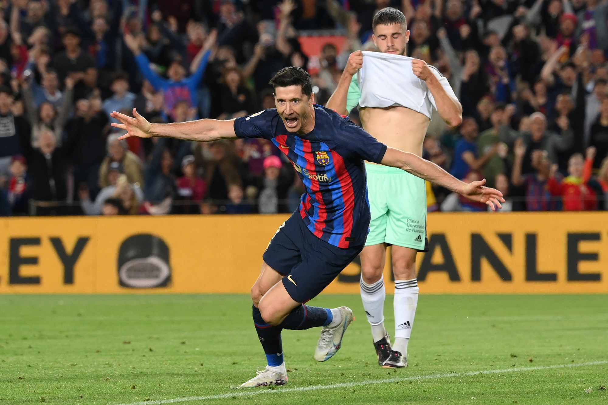 หืดจับ! "บาร์เซโลน่า" ยิงท้ายเกม เฉือนชนะ "โอซาซูน่า" 1-0 นำโด่งจ่าฝูง