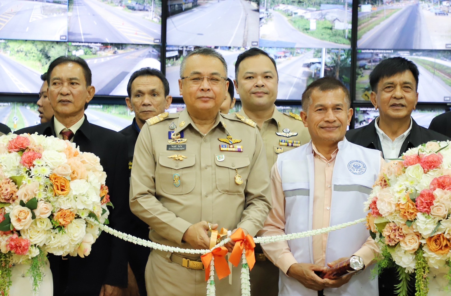 สุราษฎร์ธานี เปิดศูนย์ CCTV พัฒนาศักยภาพด้านความปลอดภัยพื้นที่สาธารณะและเส้นทางคมนาคม 