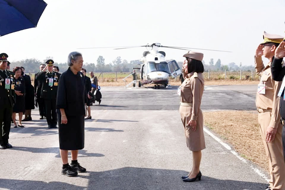ผวจ.ฉะเชิงเทรา เฝ้ารับเสด็จฯ "กรมสมเด็จพระเทพฯ" เปิดประชุมวิชาการ อกท. ครั้งที่ 46