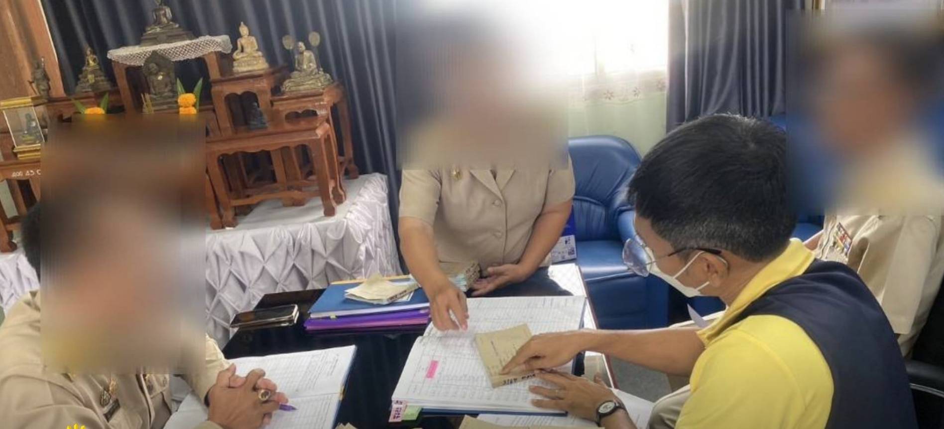 ป.ป.ช.เพชรบูรณ์ ลงพื้นที่ตรวจสอบการจัดเก็บค่าธรรมเนียมตลาดนัดเทศบาล