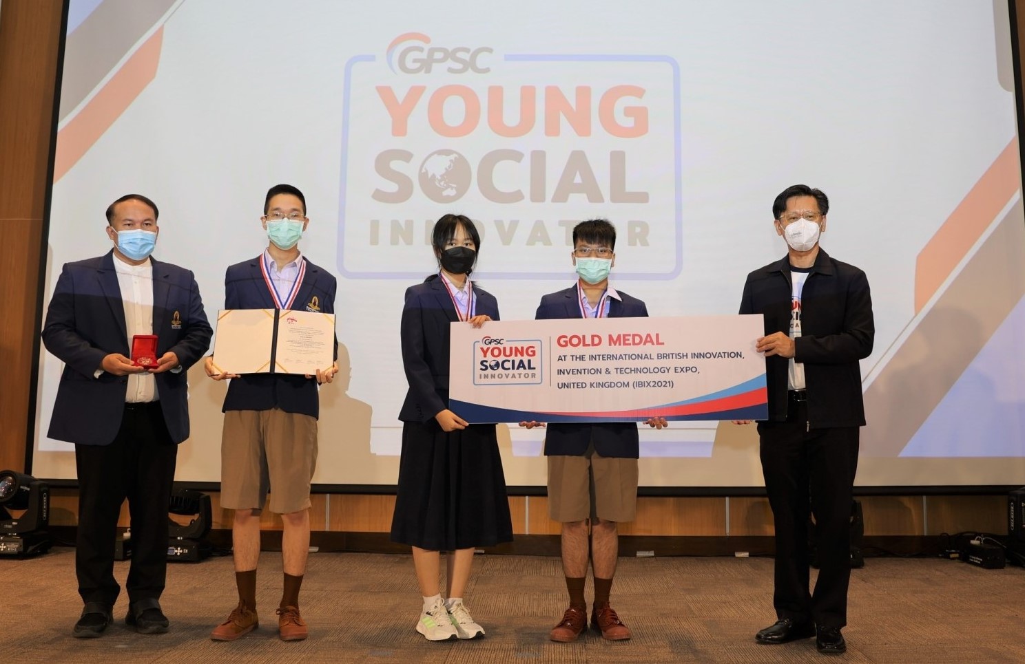GPSC ปลื้มผลงานนวัตกรรมเยาวชน YSI ซีซั่น 3 คว้ารางวัลเหรียญทองระดับนานาชาติ