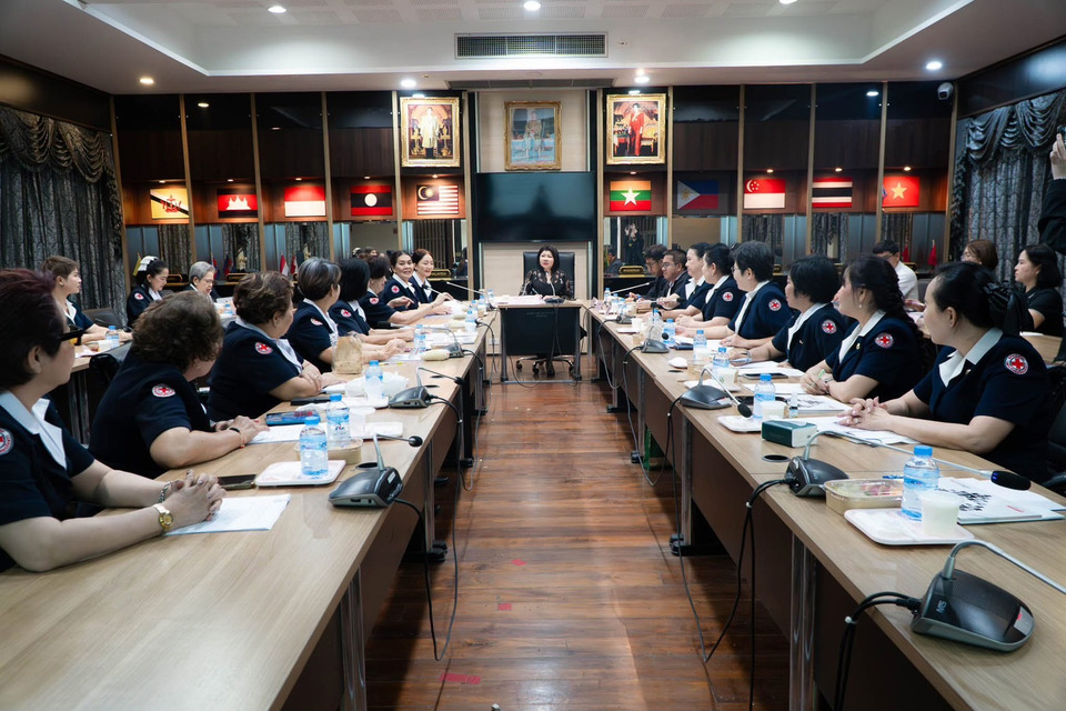 ผู้ว่าฯ ฉะเชิงเทรา กำชับเหล่ากาชาด ทำงานด้วยหัวใจอาสา เพื่อประโยชน์ประชาชน 