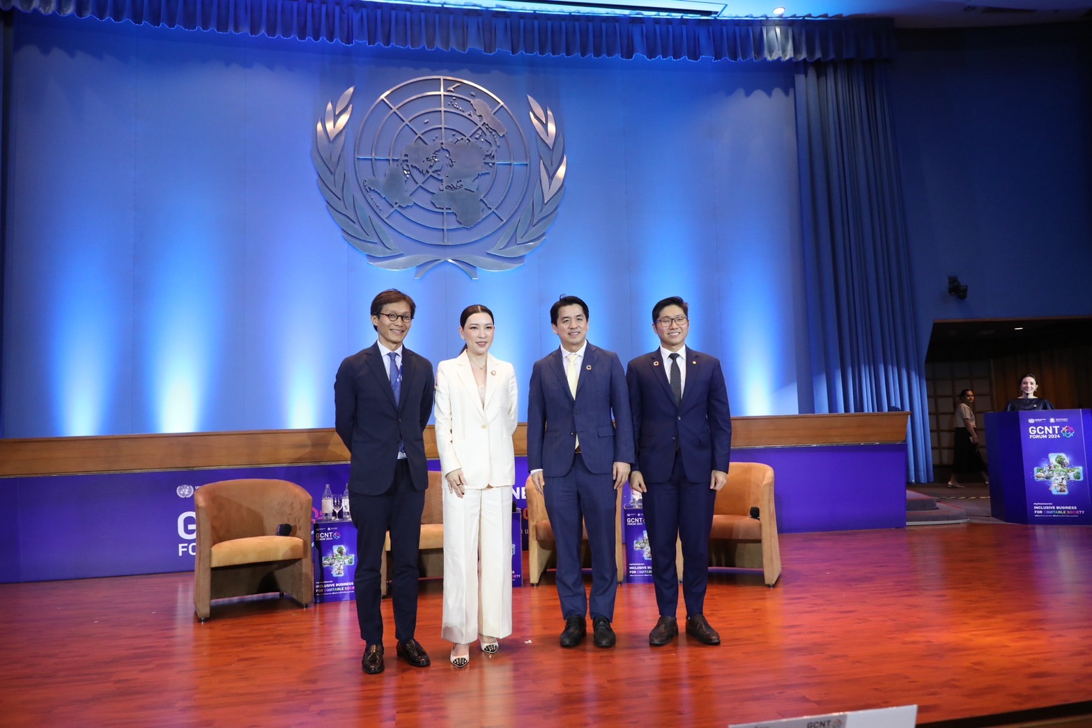 “Chief Sustainability Officer เครือซีพี” ตอกย้ำบทบาทเอกชนไทยในการสร้างทุนมนุษย์เพื่อสังคมที่ยั่งยืน บนเวที UNGCNT Forum 2024