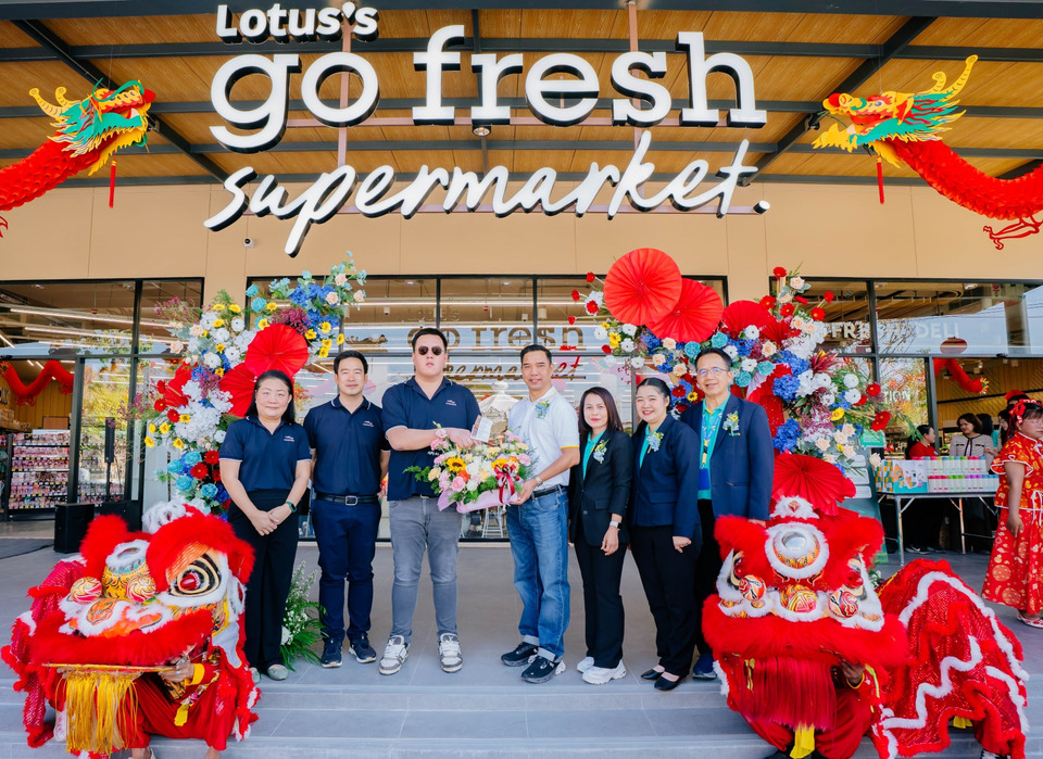 Lotus's Go Fresh เปิดสาขาใหม่ถนนมหิดล เชียงใหม่ ชู Fresh Food Destination ยกระดับประสบการณ์ชอปปิงคนเมือง