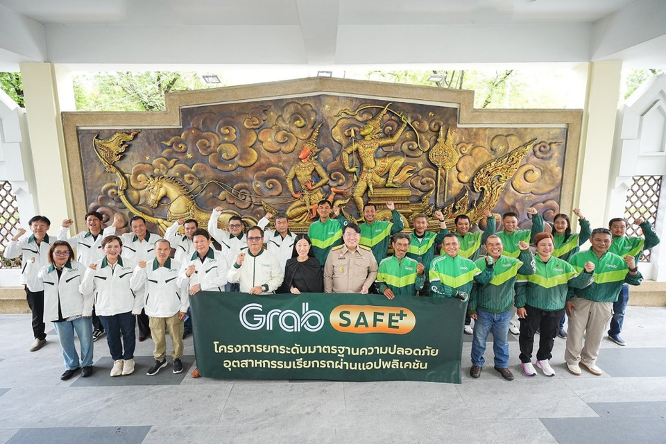 แกร็บ ดันโครงการ “S.A.F.E.+” ขานรับนโยบายคมนาคม สร้างมาตรฐานเข้ม ยกระดับความปลอดภัยแอปเรียกรถ