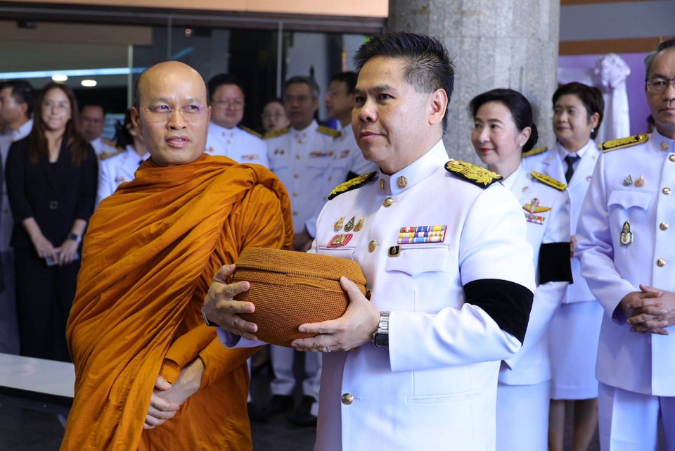 กระทรวงอุตสาหกรรม บำเพ็ญกุศลปัณรสมวาร (15 วัน) เพื่ออุทิศถวายเป็นพระกุศลแด่ เจ้าฟ้าพัชรกิติยาภาฯ