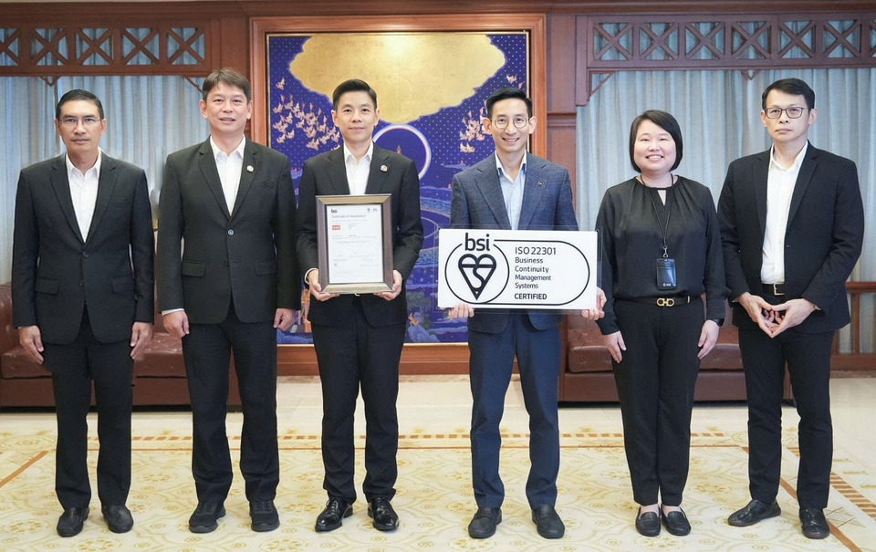 ธอส. รับรองมาตรฐาน ISO 22301:2019 ระบบการบริหารความต่อเนื่องทางธุรกิจ ต่อเนื่องปีที่ 7