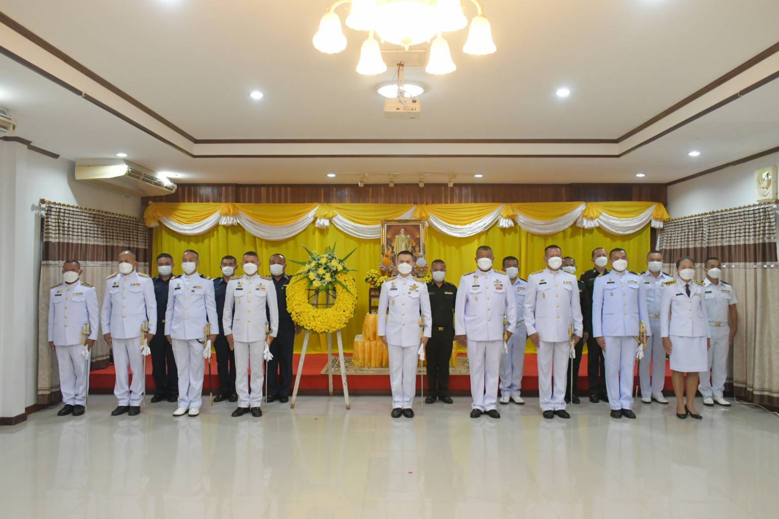 นพค.24 สนภ.2 นทพ. จัดกิจกรรมเนื่องโอกาสวันคล้ายวันสวรรคต 13 ต.ค.64