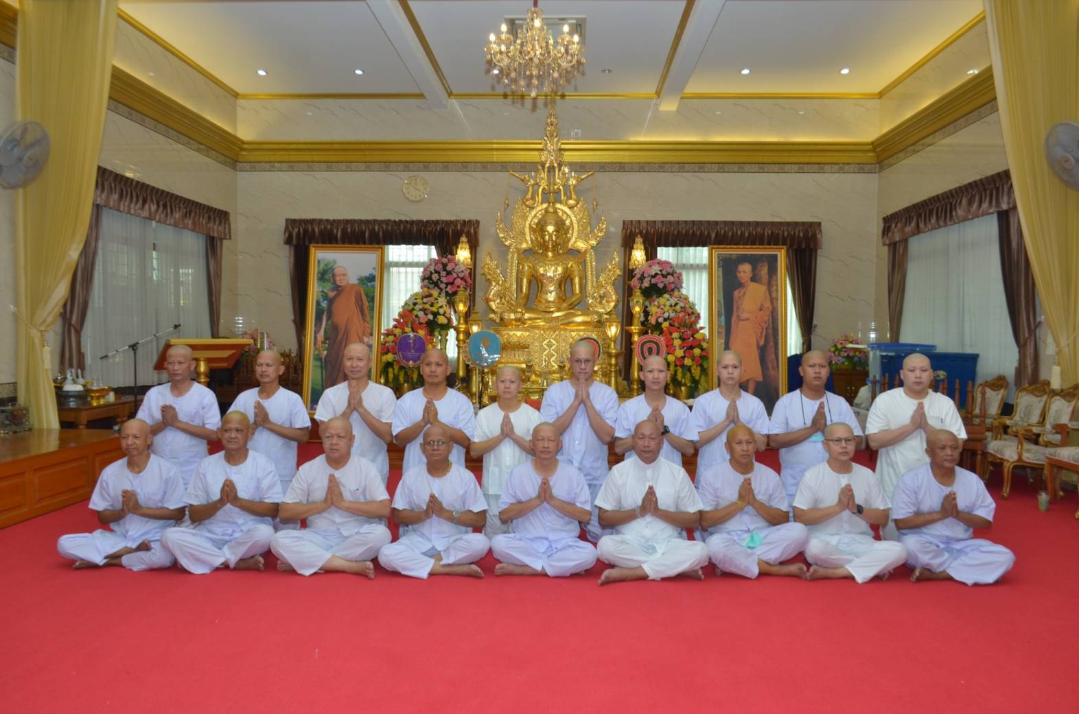 โครงการอุปสมบทหมู่ ตามรอยพระบรมศาสดา สู่ดินแดนพุทธภูมิ แสวงบุญ 4 สังเวชนียสถาน รุ่นที่ 4 ณ วัดไทยพุทธคยา ประเทศอินเดีย