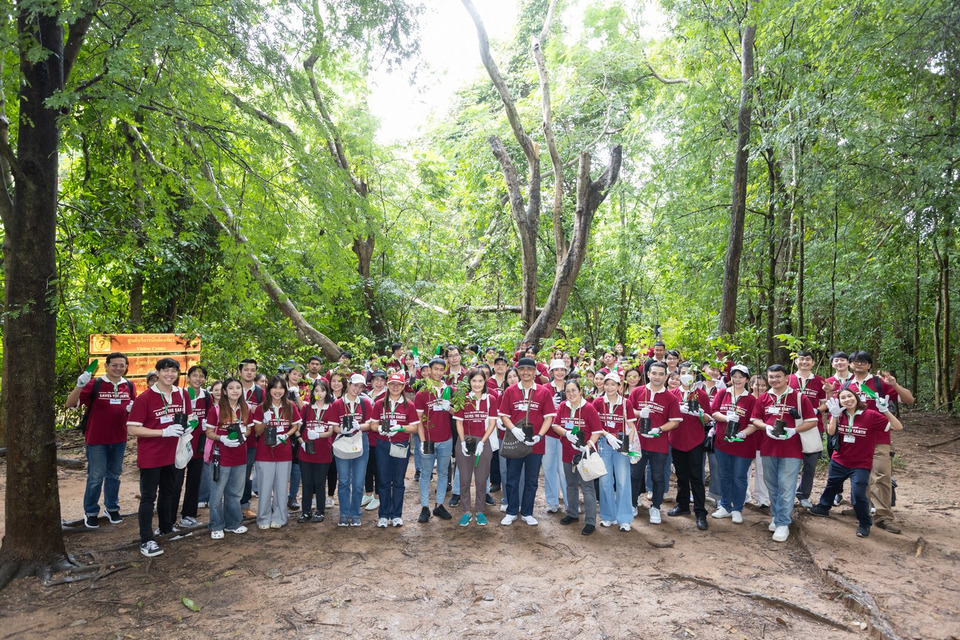 "กลุ่มตรีเพชร”เพิ่มพื้นที่สีเขียว เดินหน้าโครงการ “Tri Petch Group Saves the Earth”