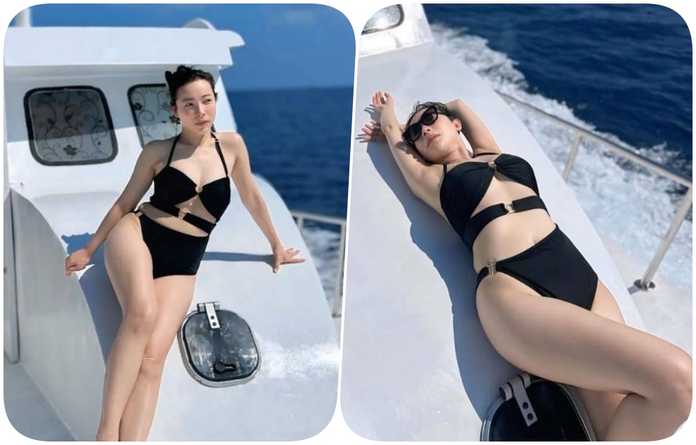 ขาวโบ๊ะ! ‘ดีเจต้นหอม’ ปล่อยของ นุ่งชุดว่ายน้ำอวดหุ่นเซ็กซี่ ออร่ากระจายไอจีแทบลุกเป็นไฟ