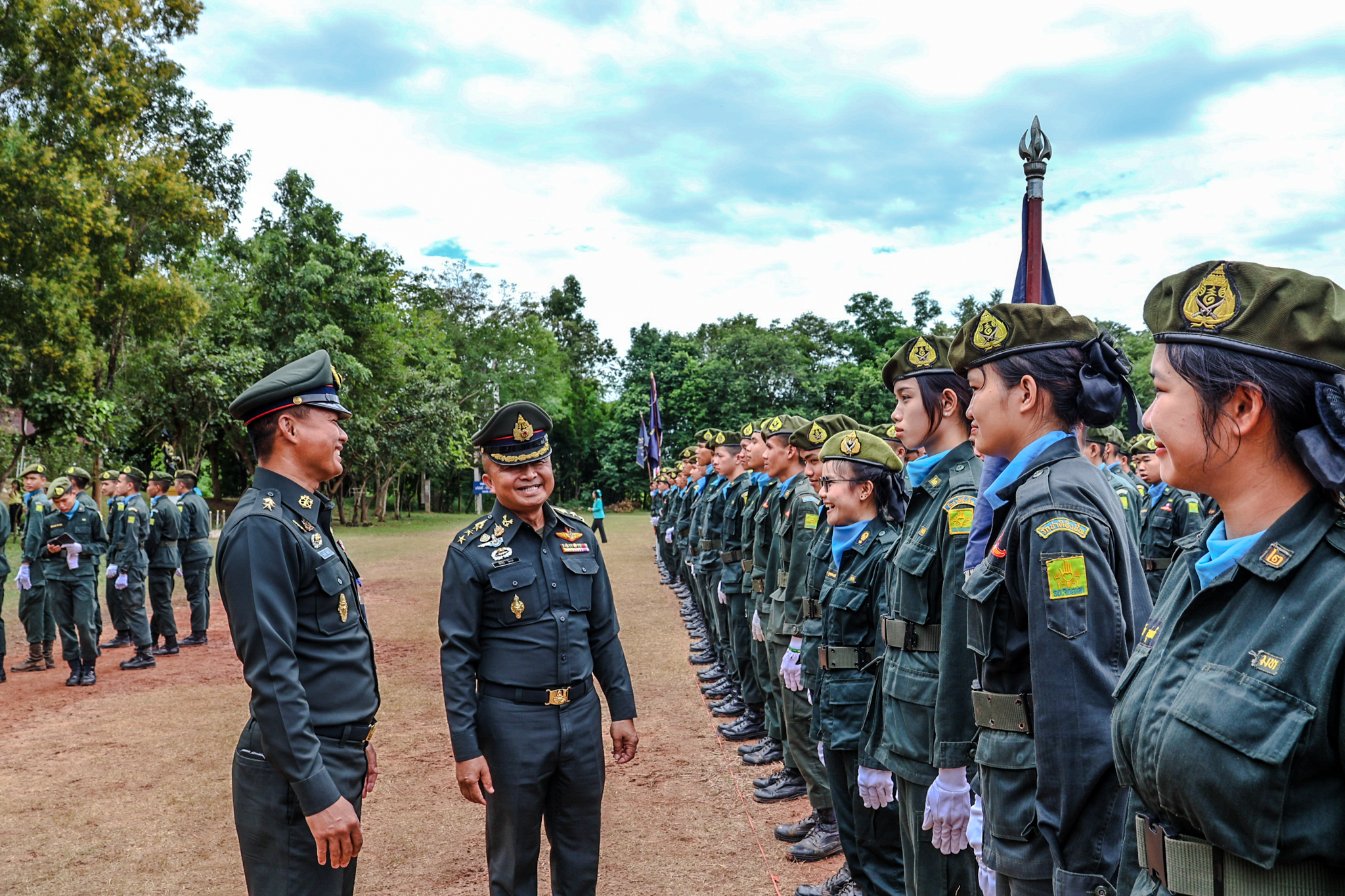 รอง.ผบ.มทบ.210 เป็นประธานในพิธีปิดการฝึกภาคปกติ นศท. ประจำปีการศึกษา 2567 