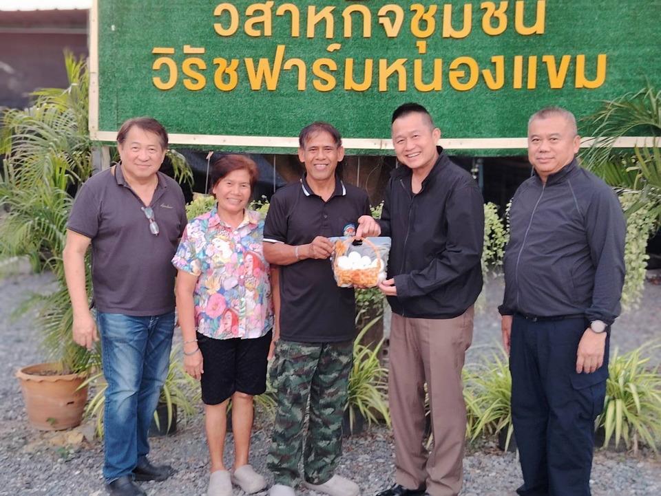 ลงพื้นที่ตรวจเยี่ยมวิสาหกิจชุมชน 