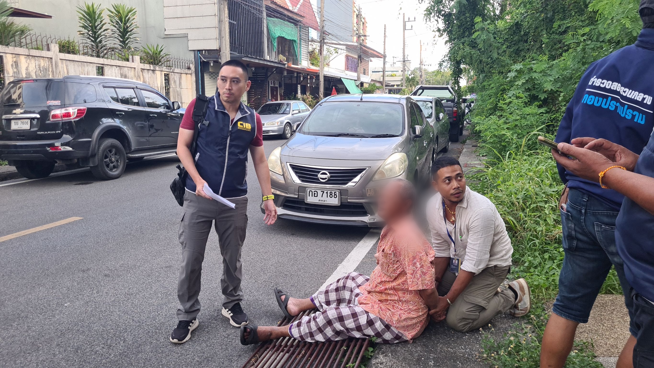 รวบมือปืนโหดบุกยิงดับหนุ่มสทิงพระคาบ้าน 