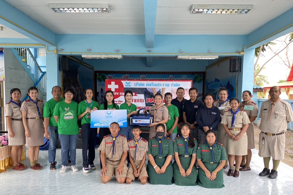 “ท่าเรือประจวบ” ฝึกอบรมการช่วยชีวิตขั้นพื้นฐานในสถานศึกษา
